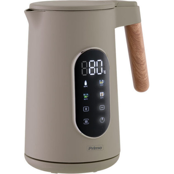 Primo ��������� 1.7L 2200W Digital ����������� Cool Touch Wooden/���� - (PRCK-40496)