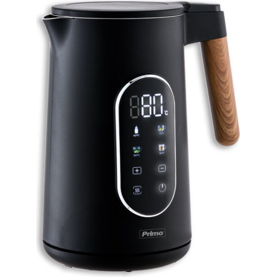 Primo ��������� 1.7L 2200W Digital ����������� Cool Touch Wooden/������ - (PRCK-40495)