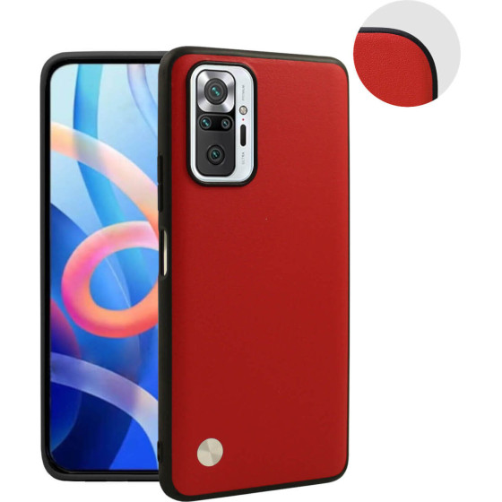 Bodycell Vegan Cover Xiaomi Note 10 Pro Red - (FC-00216)