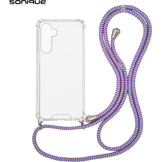 Sonique ���� ��������� �� ������� Armor Clear Samsung Galaxy M55 5G Rainbow ����