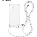 Sonique ���� ��������� �� ������� Armor Clear Samsung Galaxy M55 5G Rainbow �����