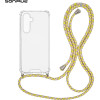 Sonique ���� ��������� �� ������� Armor Clear Samsung Galaxy S24 Fe Rainbow �������