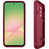 Volte-Tel ���� Samsung A56 5G A566 6.7'' Silicon Tpu With Strap Full Camera Protection Burgundy With Red HEARTS - (5205308379383)