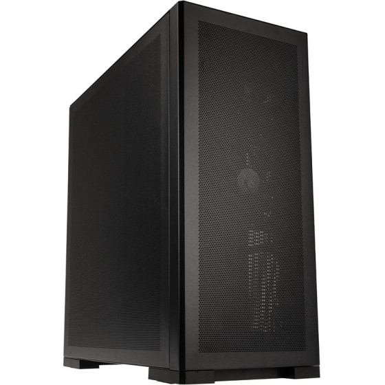 Kolink Unity Meshbay Performance Midi Atx Tower Case - Black Mesh (3 pre-Installed fans) - (PGW-CH-KOL-121)