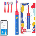 Bitvae Sonic toothbrush with app for kids, tips set BVK7S (blue) - (K7S blue)