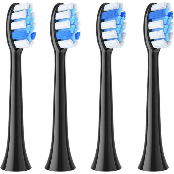 Bitvae Toothbrush tips BV SDS2 ( black) - (BV SDS2 Black 4PCS)