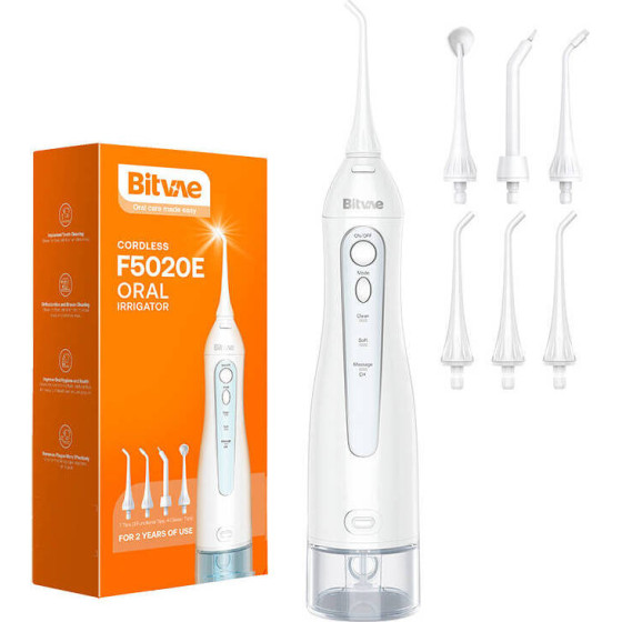 Bitvae Water flosser with nozzles set - (BV 5020E White)