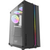 Darkflash DK151 LED ���� ���������� (�����) + 3 ����������� RGB - (DK151 Black)
