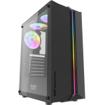 Darkflash DK151 LED ���� ���������� (�����) + 3 ����������� RGB - (DK151 Black)