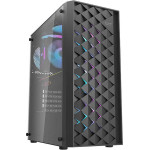 Darkflash DK351 ���� ���������� (�����) + 4 ����������� RGB - (DK351 Black)