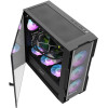 Darkflash DK431 Mesh ���� ���������� (�����) + 4 ����������� ARGB - (DK431 Mesh Black)