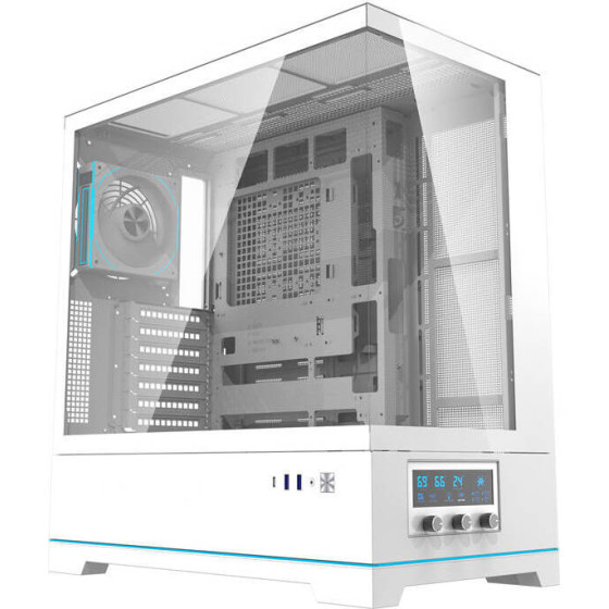 Darkflash DY451 PRO ����� ���������� (�����) + 1 ����������� - (DY451 PRO White)