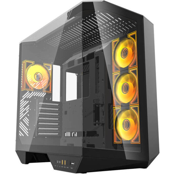 Darkflash DY470 ���� ���������� (�����) + 4 ����������� - (DY470 Black)