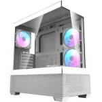 Darkflash ����� ���������� DS900 AIR �� 6 ����������� ARGB (�����) - (DS900 Air White + fa)