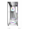 Darkflash ����� ���������� DS900 �� 7 ����������� ARGB (�����) - (DS900 White + fans)