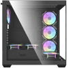 Darkflash ����� ���������� DS900 �� 7 ����������� ARGB (�����) - (DS900 Black + fans)
