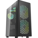 Darkflash ���� ���������� DK360 (�����) + 3 ����������� ARGB - (DK360 BLACK)