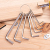 Deli Tools Hex Key Sets 1.5-6mm (silver) - (EDL3080)