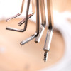 Deli Tools Hex Key Sets 1.5-6mm (silver) - (EDL3080)