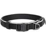 Dogness Reflective collar size XL (Black) - (Reflective XL BLACK)