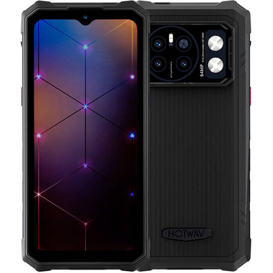 HOTWAV Cyber 13 Pro Smartphone - 6.6'' 12+8/256GB Black - (Cyber 13 Pro Black)