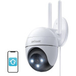 ieGeek WiFi 3MP wireless rotating outdoor camera - (ZS-GQ2 white)