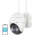 ieGeek Wireless 3MP WiFi outdoor camera 5200mAh - (ZS-GX1S White)