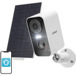 ieGeek Wireless 3MP WiFi outdoor camera with solar panel - (ZS-GX3S White)
