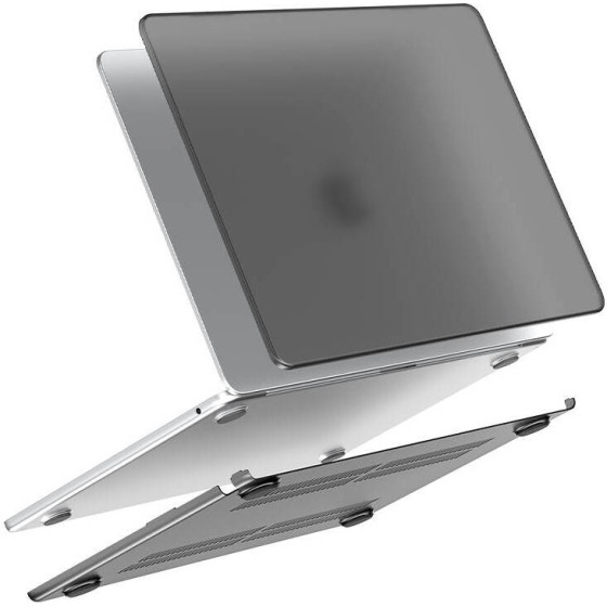 Lention Matte Finish Case for Macbook Air 15.3'' (black) - (PCC-MS-2023AIR15.3-B)