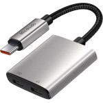 Mcdodo 2in1 Audio Adapter 2in1 USB-C to 2x USB-C - (CA-5570)