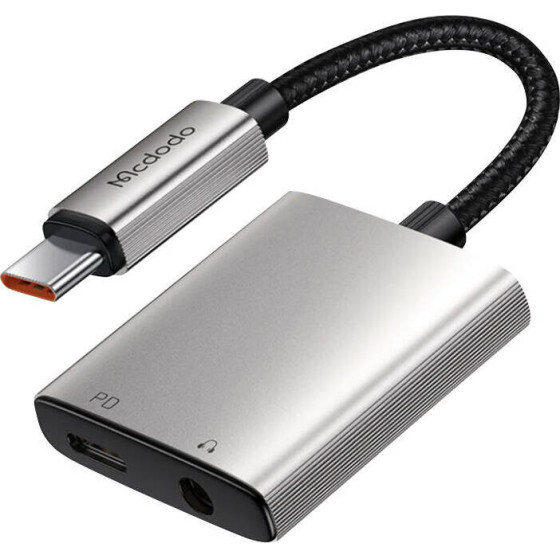 Mcdodo 2in1 Audio Adapter CA-5550 2in1 Lightning to Lightning + DC 3.5mm - (CA-5050)