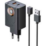 Mcdodo 30W 2-in-1 USB-C+A Charger, black - (CH-3700)