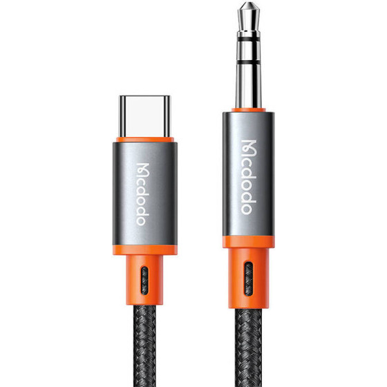 Mcdodo Cable CA-900 USB-C to 3.5mm AUX mini jack, 1.8m (black) - (CA-0900)