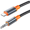 Mcdodo Cable Lightning to 3.5mm AUX mini jack, 1.2m (black) - (CA-0780)