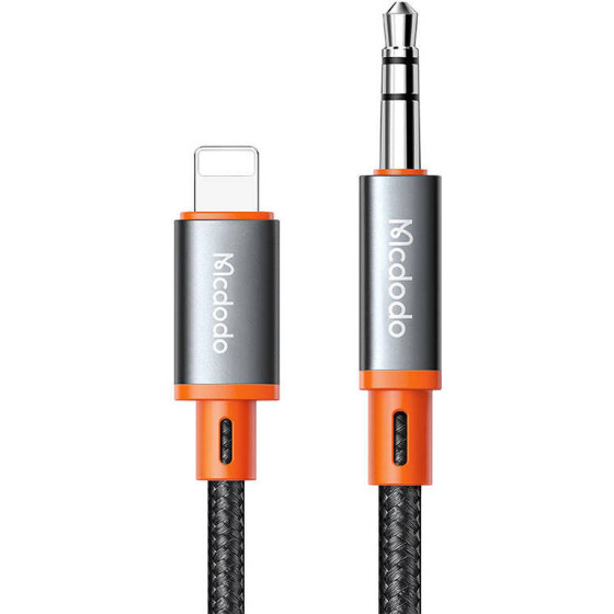 Mcdodo Cable Lightning to 3.5mm AUX mini jack, 1.8m (black) - (CA-0890)
