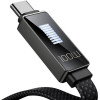 Mcdodo Cable USB to USB-C with display 1.2m (black) - (CA-4980)