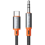 Mcdodo Cable USB-C to 3.5mm AUX mini jack, 1.2m (black) - (CA-0820)