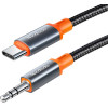 Mcdodo Cable USB-C to 3.5mm AUX mini jack, 1.2m (black) - (CA-0820)