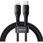 Mcdodo Cable USB-C to lightning 36W, 1m (black) - (CA-5631)