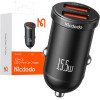 Mcdodo car charger, 2x USB, 15.5W (black) - (CC-2950)