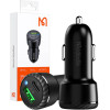 Mcdodo car charger, USB + USB-C 38W (black) - (CC-5970)