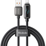 Mcdodo ������� USB-A �� Lightning, �� ����� LED, 1.2m - (CA-5250)