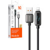 Mcdodo ������� USB-A �� Lightning, �� ����� LED, 1.2m - (CA-5250)