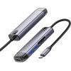 Mcdodo HU-7420 6-in-1 USB-C Hub (USB-C, HDMI, VGA, USB3.0*2, USB3.0*2, SD, TF) - (HU-7740)