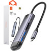 Mcdodo HU-7420 6-in-1 USB-C Hub (USB-C, HDMI, VGA, USB3.0*2, USB3.0*2, SD, TF) - (HU-7740)