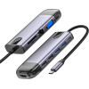 Mcdodo HU-7740 6w1 USB-C Hub (USB-C, HDMI, USB3.0*2, SD, TF) - (HU-7420)