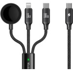 Mcdodo Kabel USB-C 3w1 USB-C, Lightning, Apple Watch - (CA-4940)