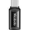 Mcdodo Lightning to USB-C adapter, (black) - (OT-7700)