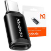 Mcdodo Lightning to USB-C adapter, (black) - (OT-7700)