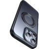 Mcdodo MagSafe case for iPhone 16 Pro Max with stand (black) - (PC-4933)